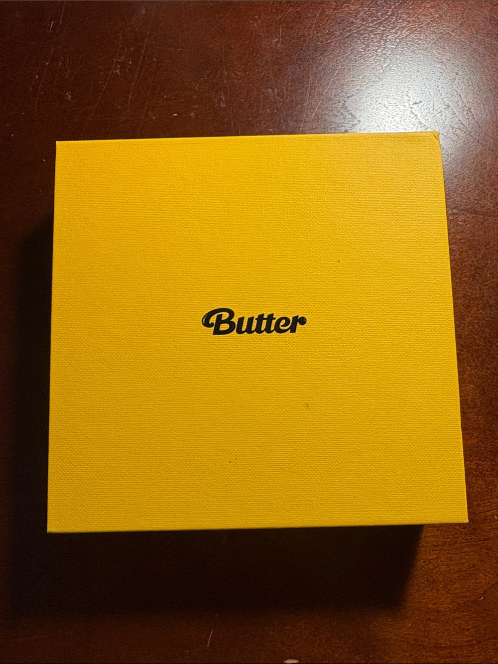 BTS Butter Album - Cream Ver. w/ Taehyung Photocard & Namjoon Foldout